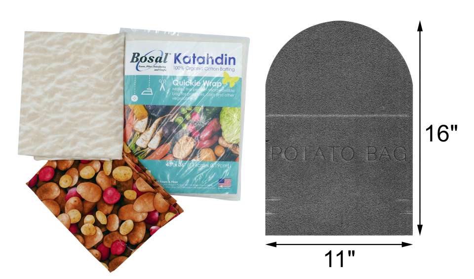 Potato Bag Template Bundle